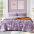 Comforter Set - 7 Pieces Pom Tufted Bed in a Bag Bedding Set
