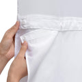 2 Pack Hotel Fabric Snap in Shower Curtain Liner Replacement Removable Water Repellent Liner Shower Curtain Liner 70W