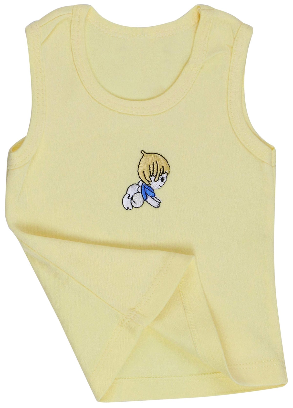 Boys' Pack of 4 100% Cotton Tank Tops - Baby Steps