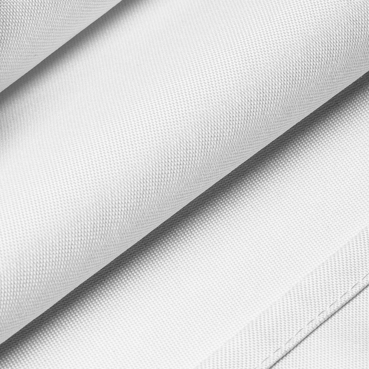 90" Round Premium Tablecloth for Wedding/Banquet/Restaurant - Polyester Fabric Table Cloth - White