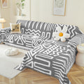 Sectional Couch Covers 2 Pieces, L Shaped Sofa Covers Washable