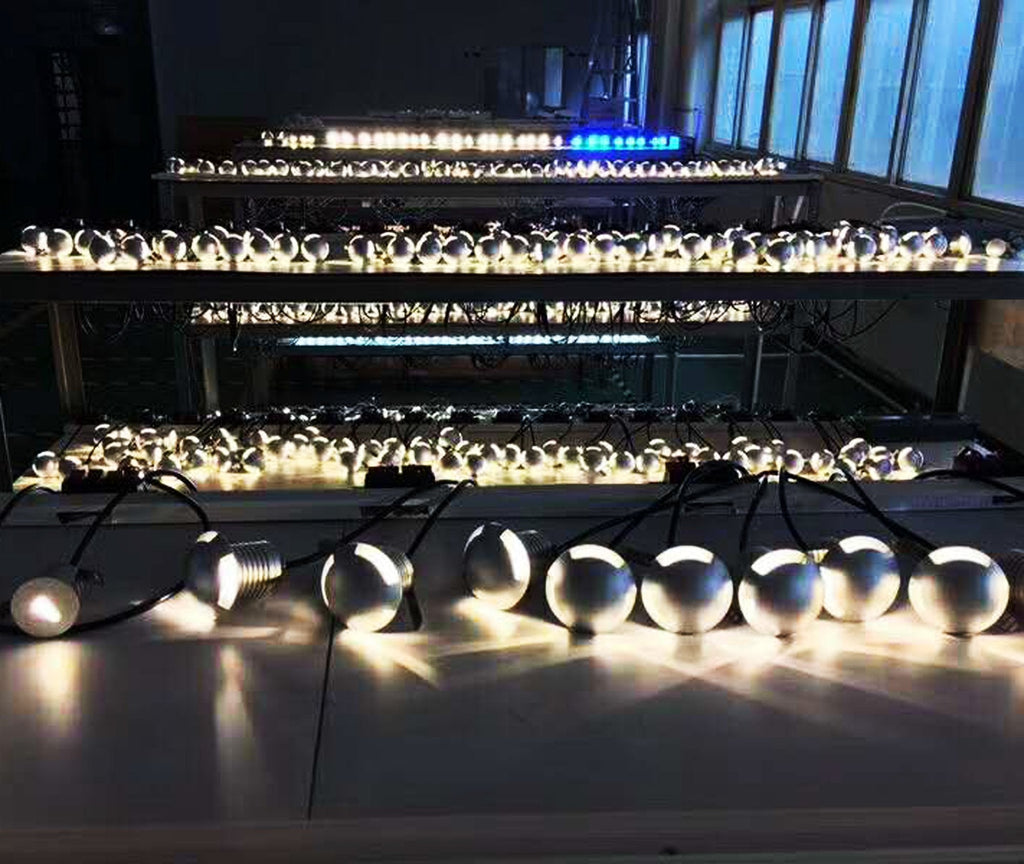 LED In-Ground Well Light,3W,12V-24V DC,IP67 Waterproof Aluminum,Directional Horizontally Outdoor Landscape