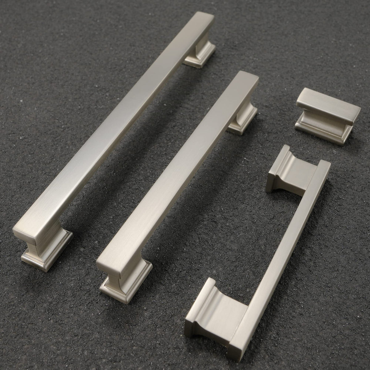 10 Pack 7 Inch(177mm) Brushed Satin Nickel Cabinet Handles Kitchen Cabinet Pulls Cabinet Door Handles Kitchen Cabinet
