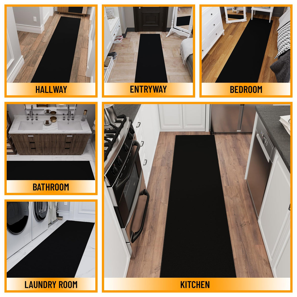 2x20 Extra Long Hallway Runner Rug - Stair Carpet Runner