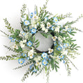 24 Inch Fall Wreath for Front Door Artificial FloralWreath