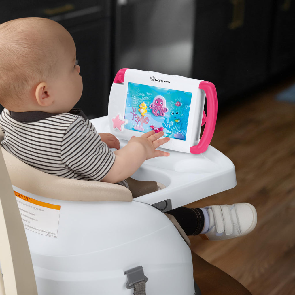 On-the-Go Sea Dreams Soother, Pink, Portable Baby Sound Machine with Music & Lights, for Newborns 0+ Months