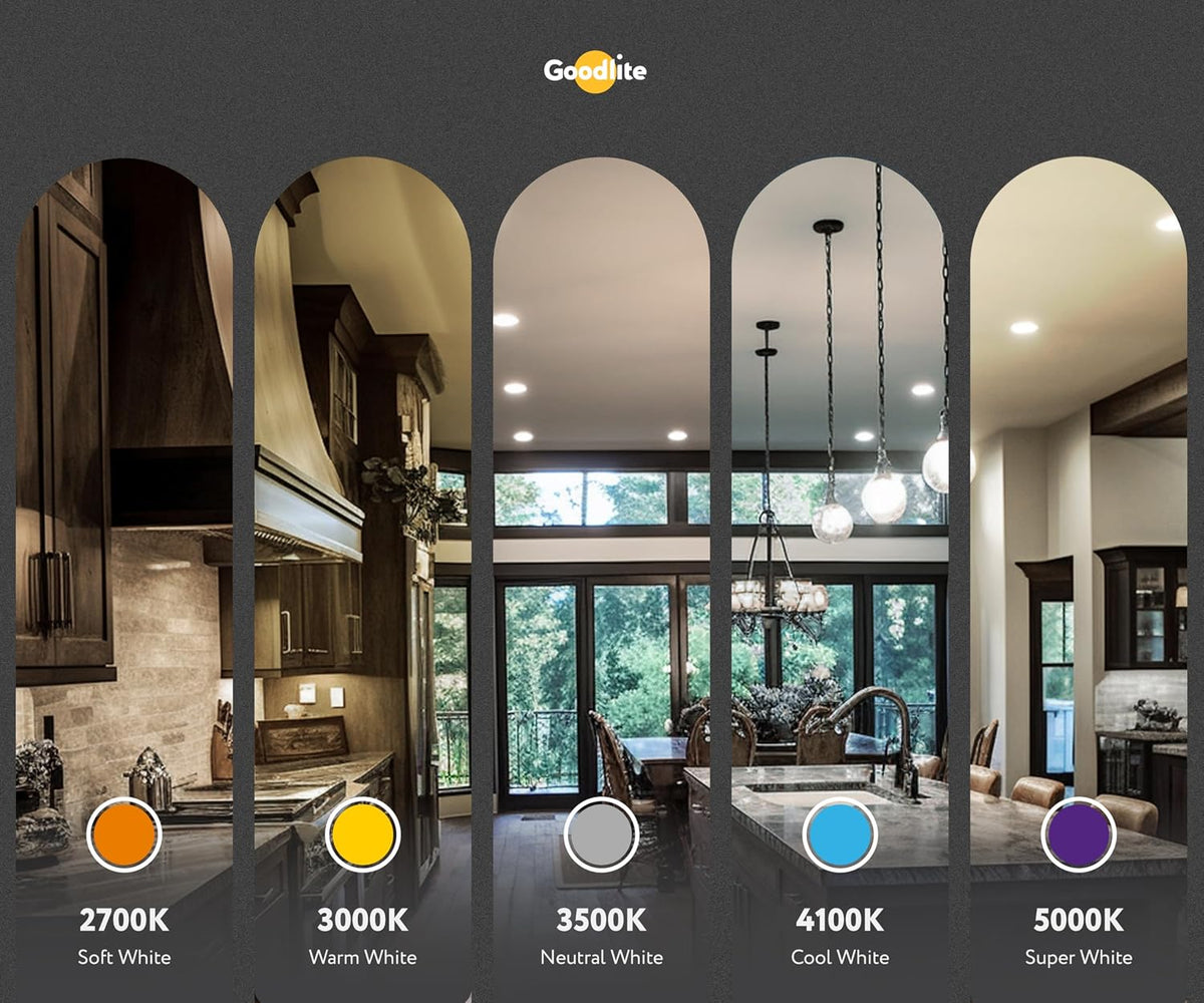 BR20 LED Spot Light Bulb, 5 Color Selectable 2700K-3000K-3500K-4100K-5000K, 550 Lumens, 7 Watt (50 Watt Equivalent)