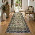 Area Rugs s, Brown Washable Non-Slip Kitchen Runner Rug