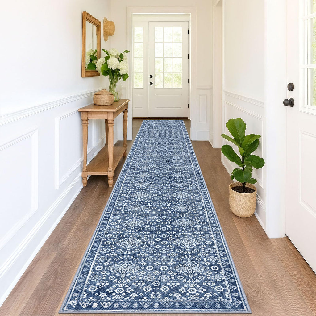 Vintage Washable Runners 3x18 Runner Rug Non Slip