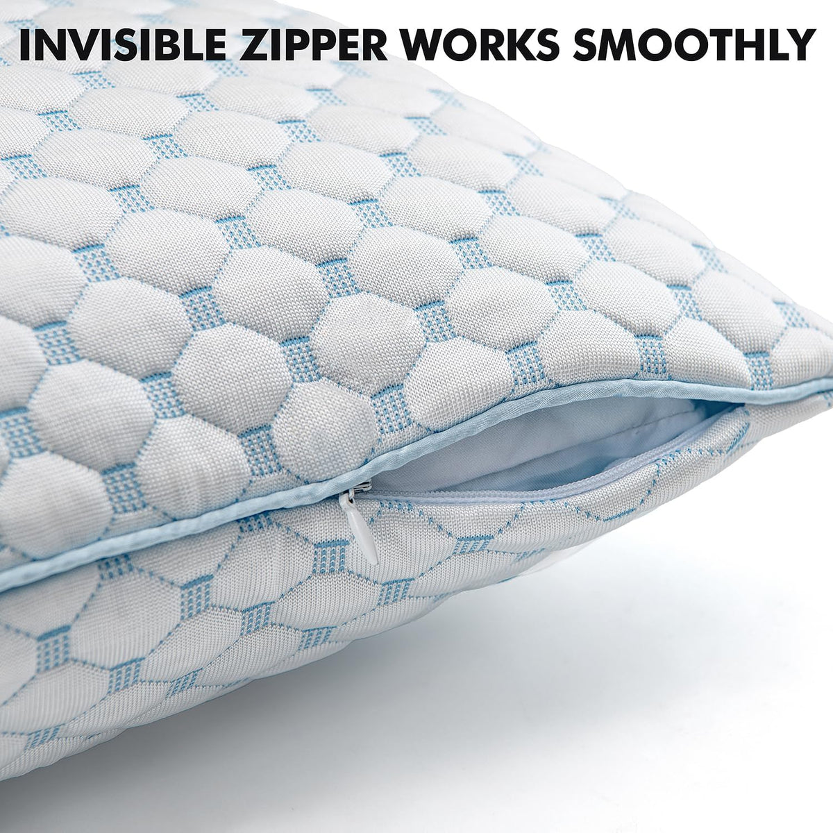 20x20 Decorative Pillow Inserts Memory Foam Filling - Set of 2