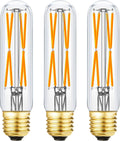 T10 Led Bulb 8W Dimmable E26 Led Tubular Bulbs Soft White 3000K E26