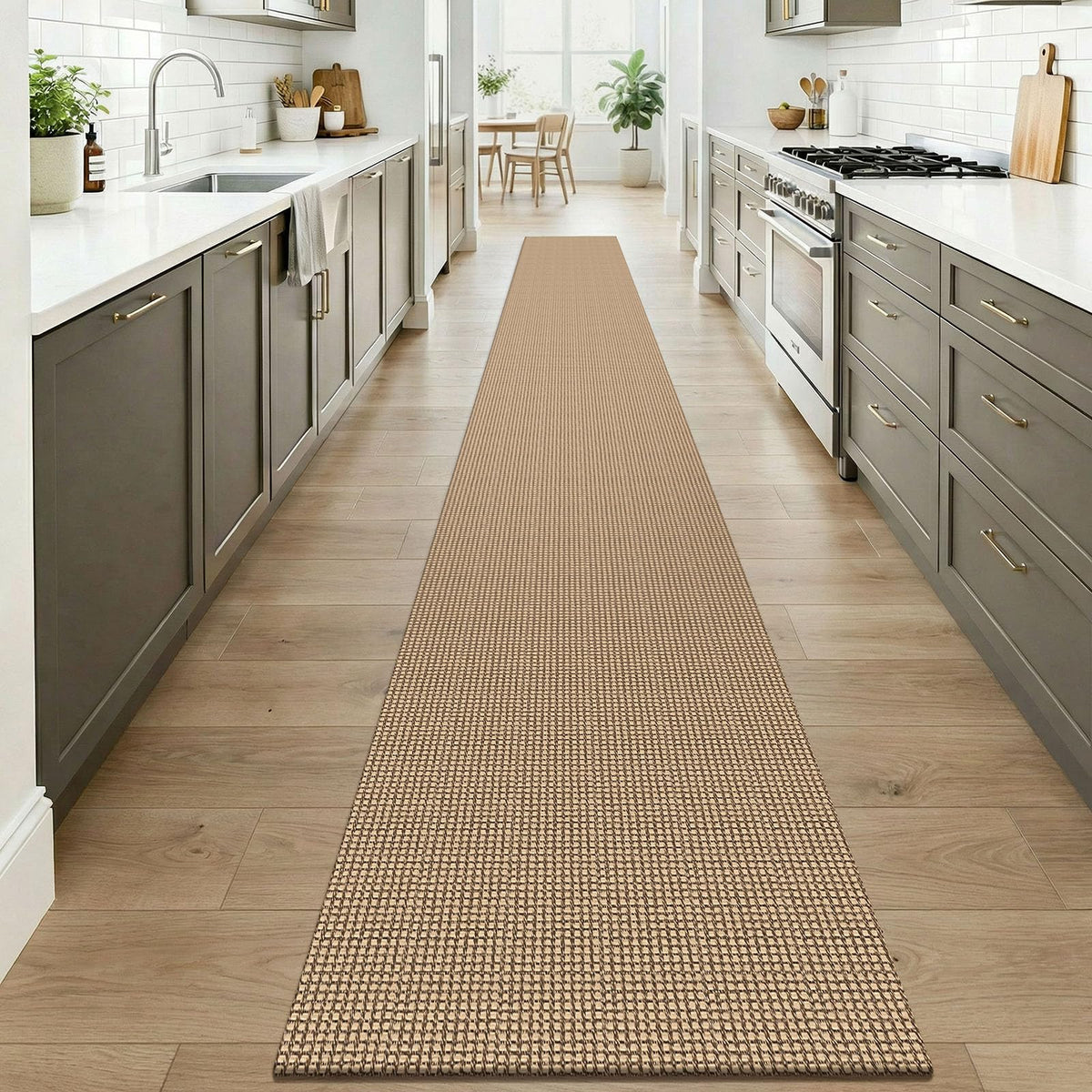 Boho 2x20 Runners Rugs, Extra Long Washable Runner Rug, Woven Non Slip Kitchen Runner, Cotton Entryway Rug, Floor