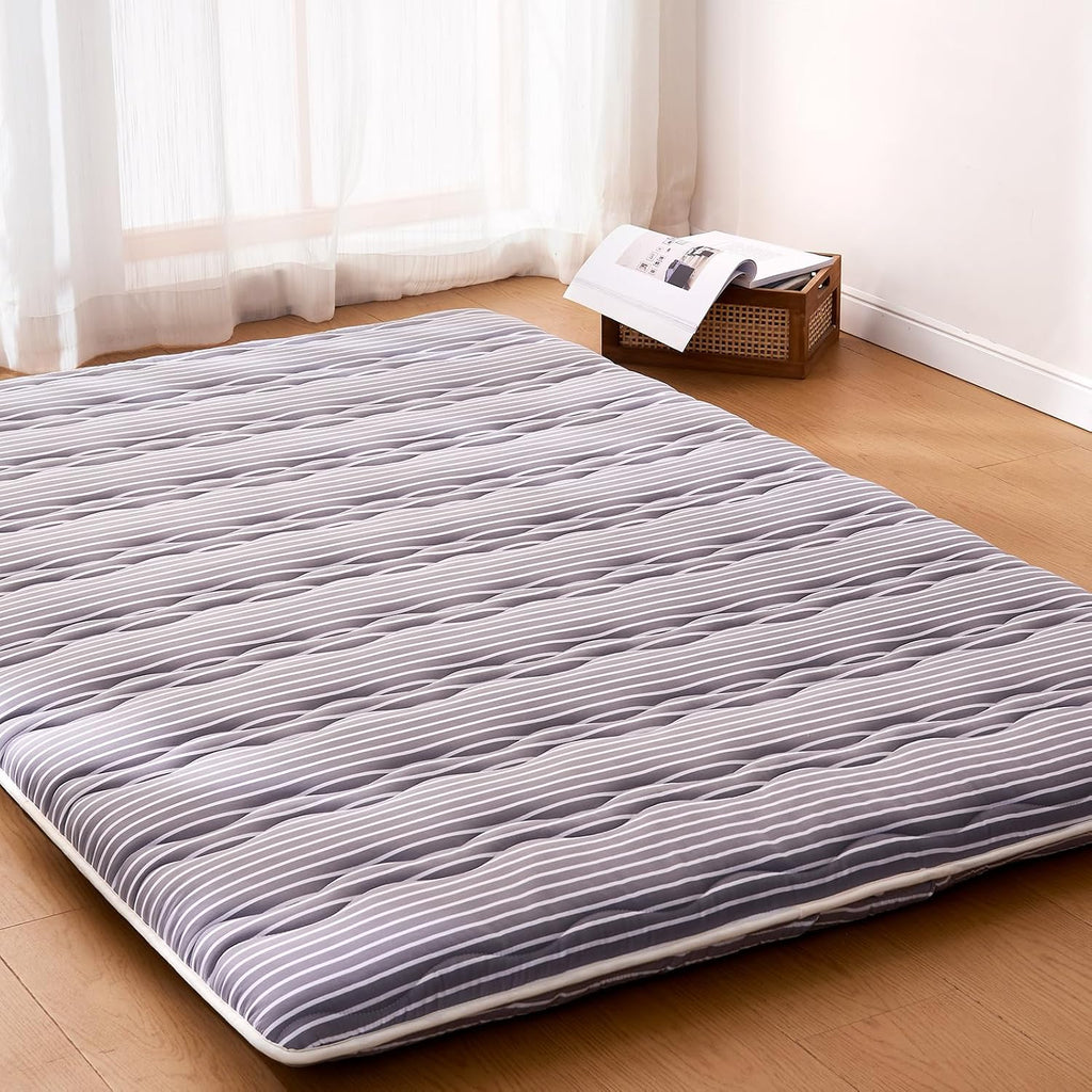 Premium Foam Japanese Floor Mattress Futon Mattress, 100% High Density Comfortable Foam, Thicken Tatami Mat Sleeping