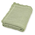 Cotton Baby Blanket 31x40, Soft Breathable Swaddle Crib Stroller
