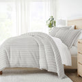 Duvet Cover (Gray) - Experience Hotel-Like Comfort with Unparalleled Softness, Exquisite Prints & Solid