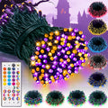 Color Changing Christmas String Lights Connectable 33Ft 100 LED