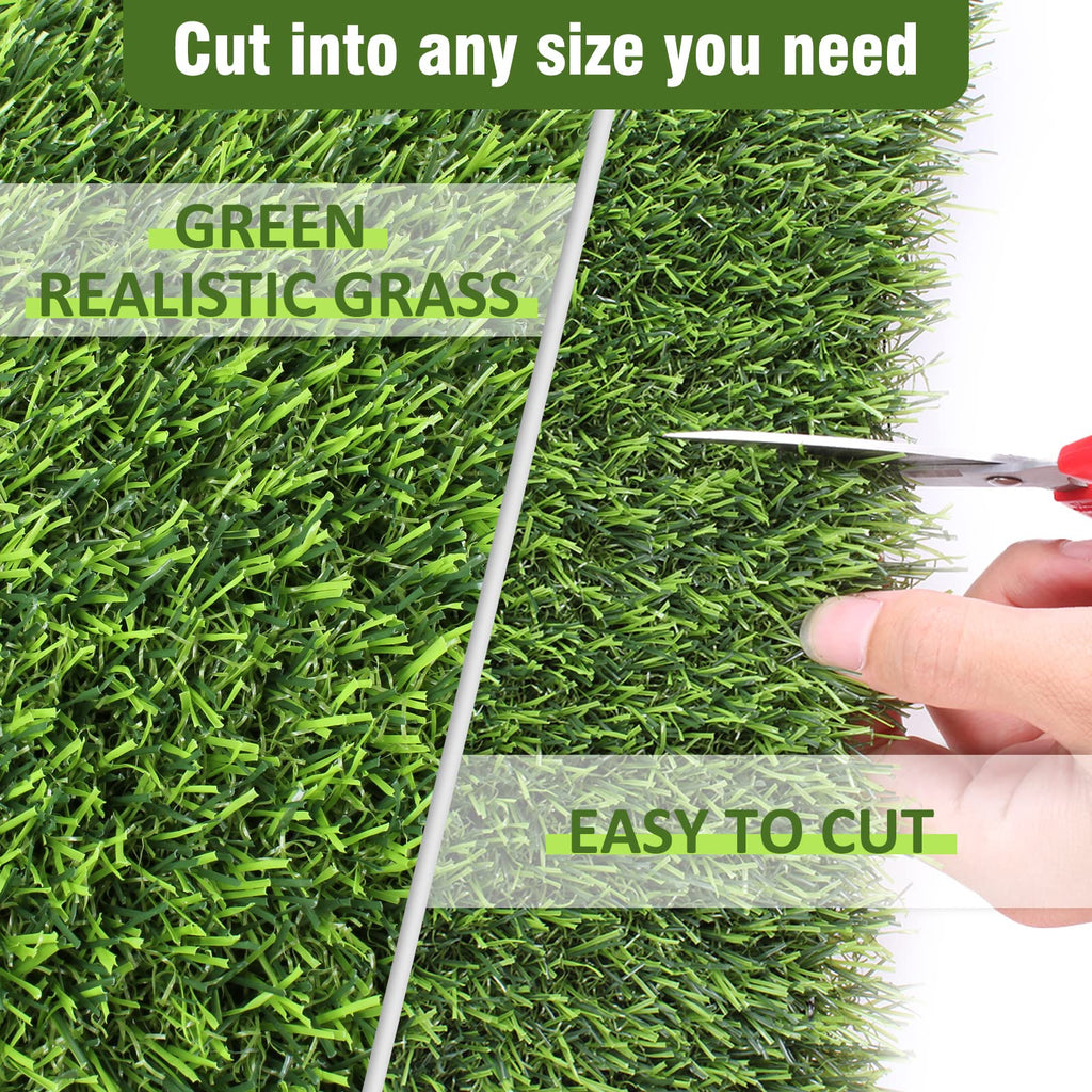 Grass Placemats 12"x12"Golf Artificial Fake Grass Squares Turf Patch