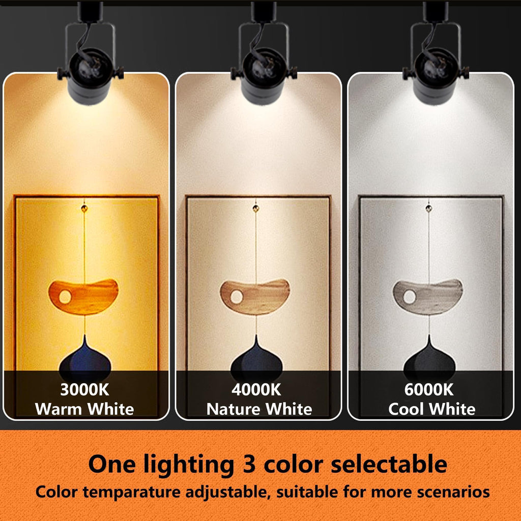 Dimmable LED Track Lighting Heads H Type GU10 Ceiling Spotlights
