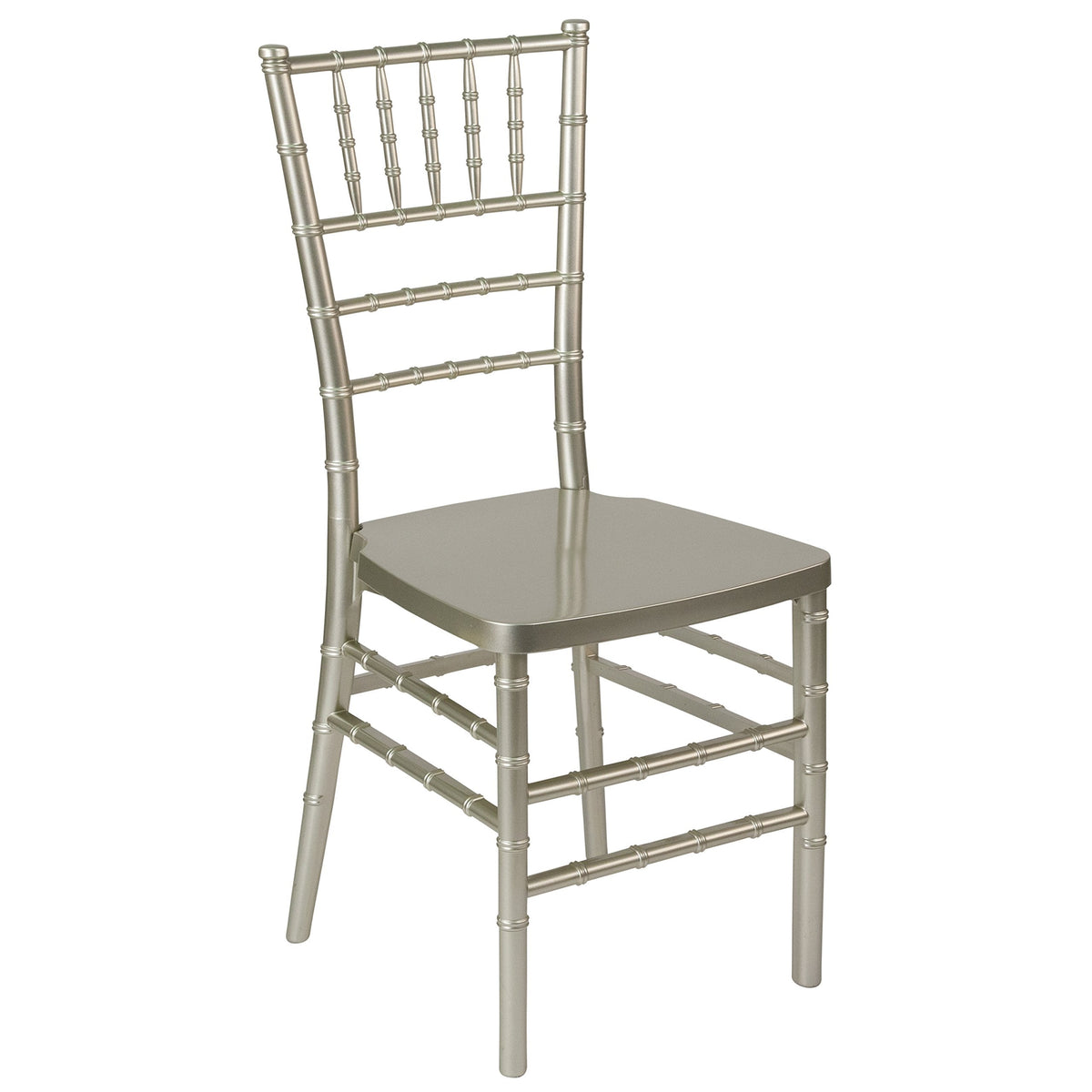 PREMIUM Series Champagne Resin Stacking Chiavari Chair