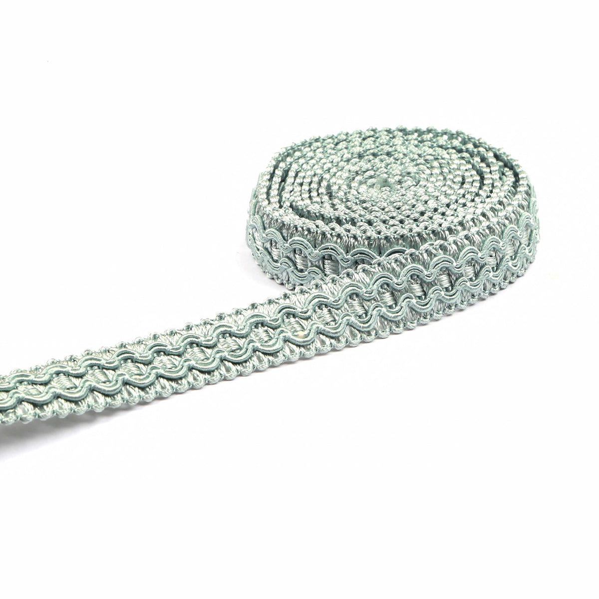 0.7 Inch Gimp Braid Trim, Blue - 10 Yard