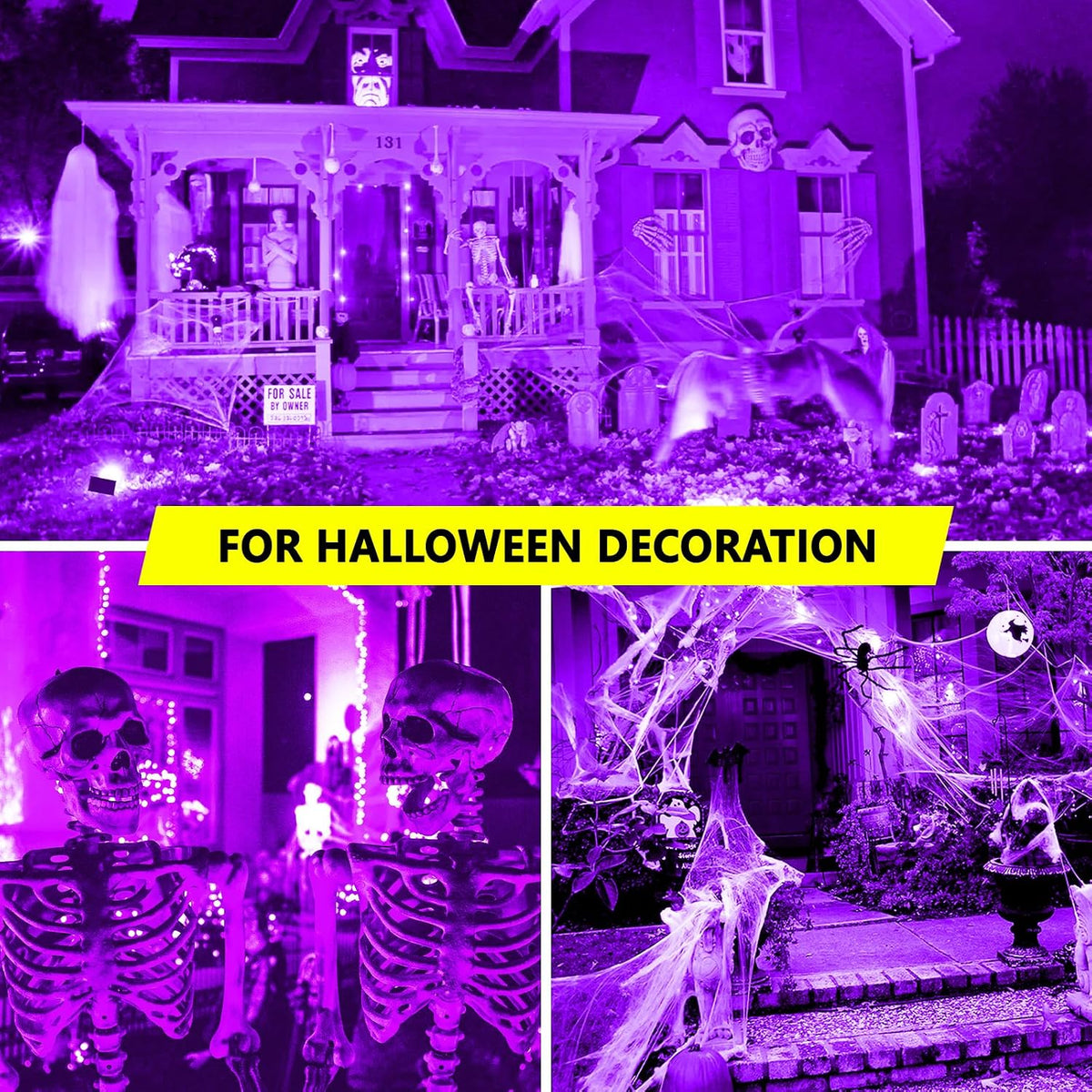 LED A19 Purple Light Bulb, 9W Purple LED Light Replace Up to 100W, E26 Base AC120V Dimmable Colored Light Bulb