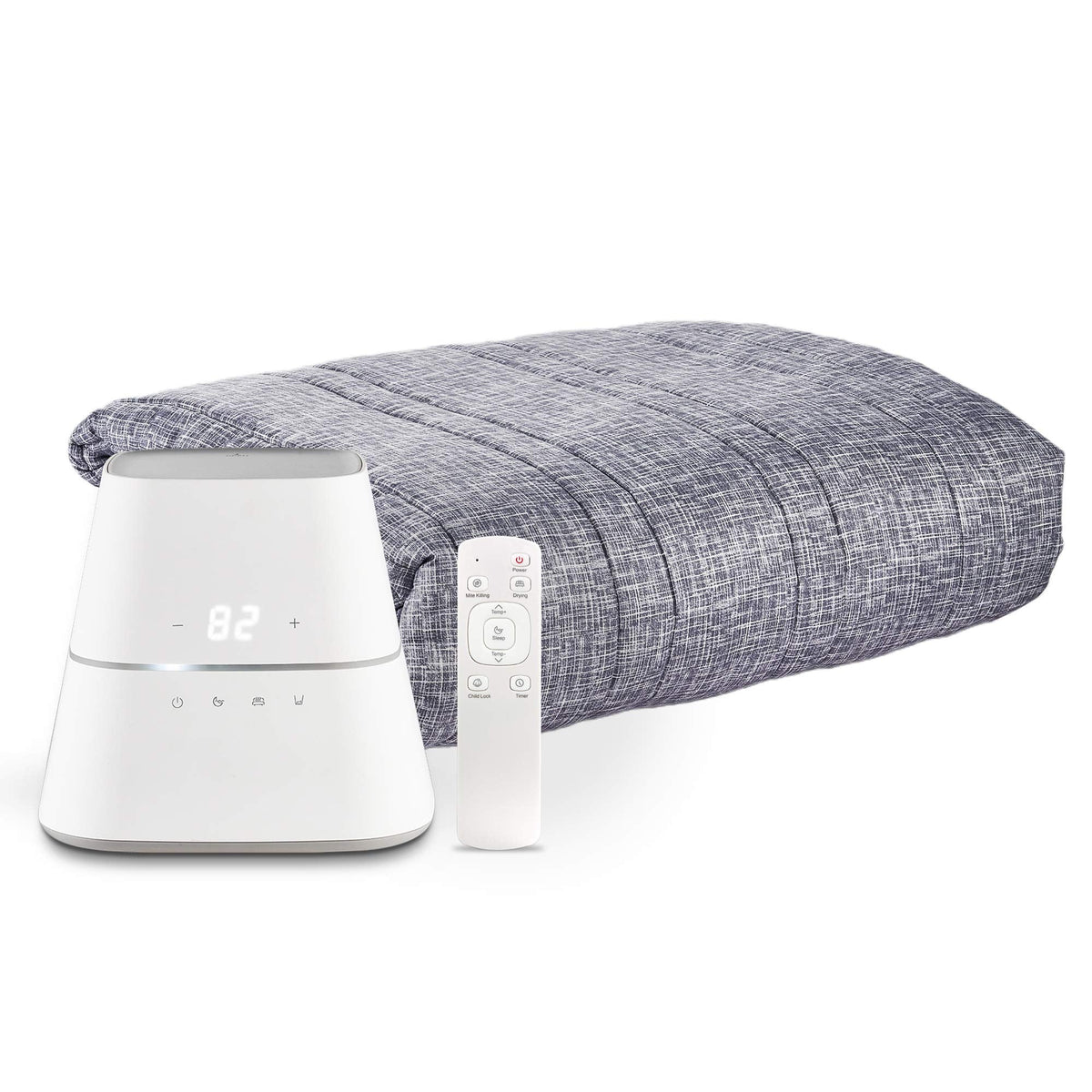 AquaPad CozyFlow Water Heated Mattress Pad, No Electric Wire, All Digital, 5 YR Warranty, AirQuiet and Dual-Tank