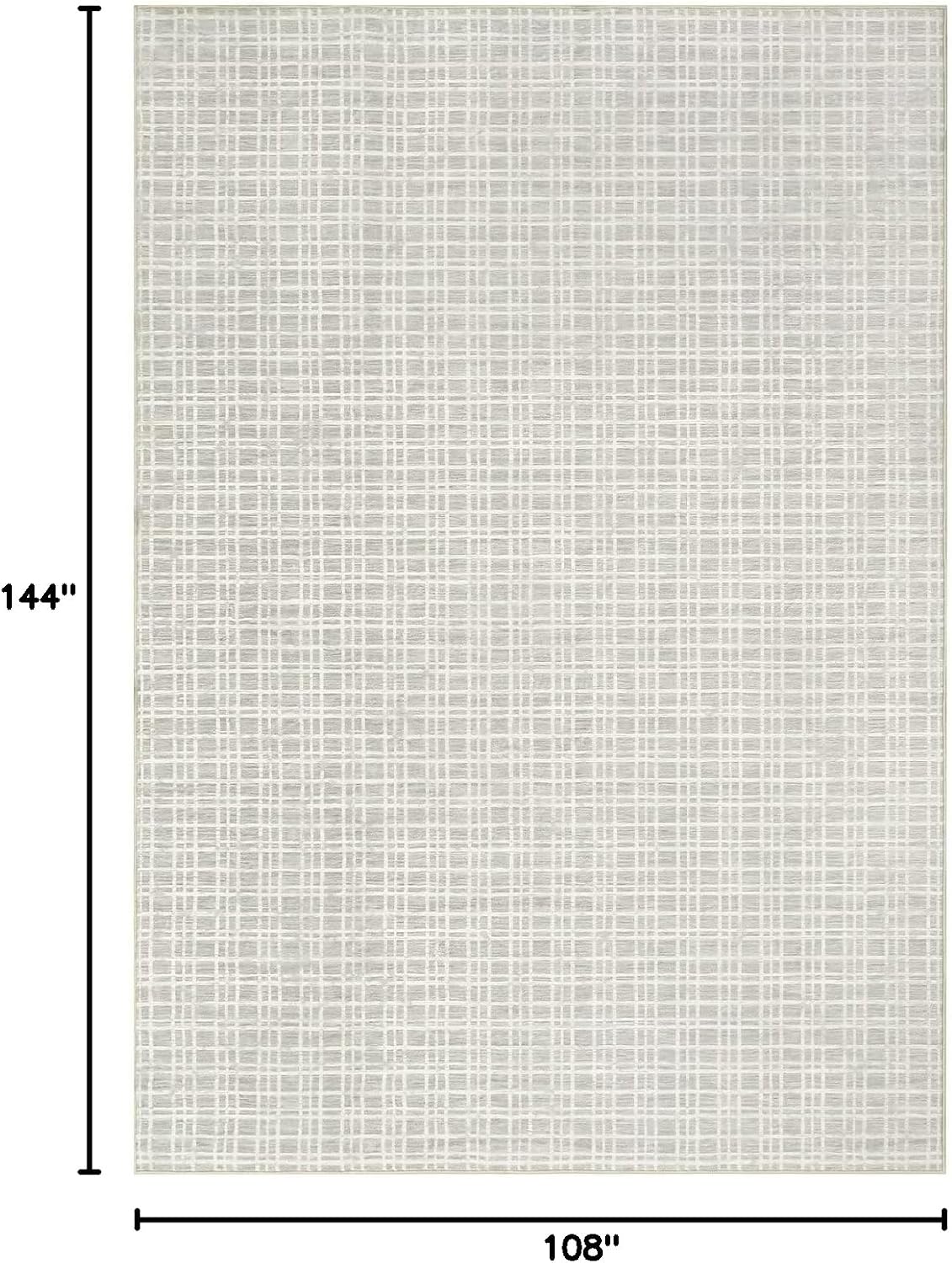Washable Modern Checkered Area Rug Indoor Plaid Print Floor Cover Soft Faux Wool Throw Carpet Aesthetic Foldable