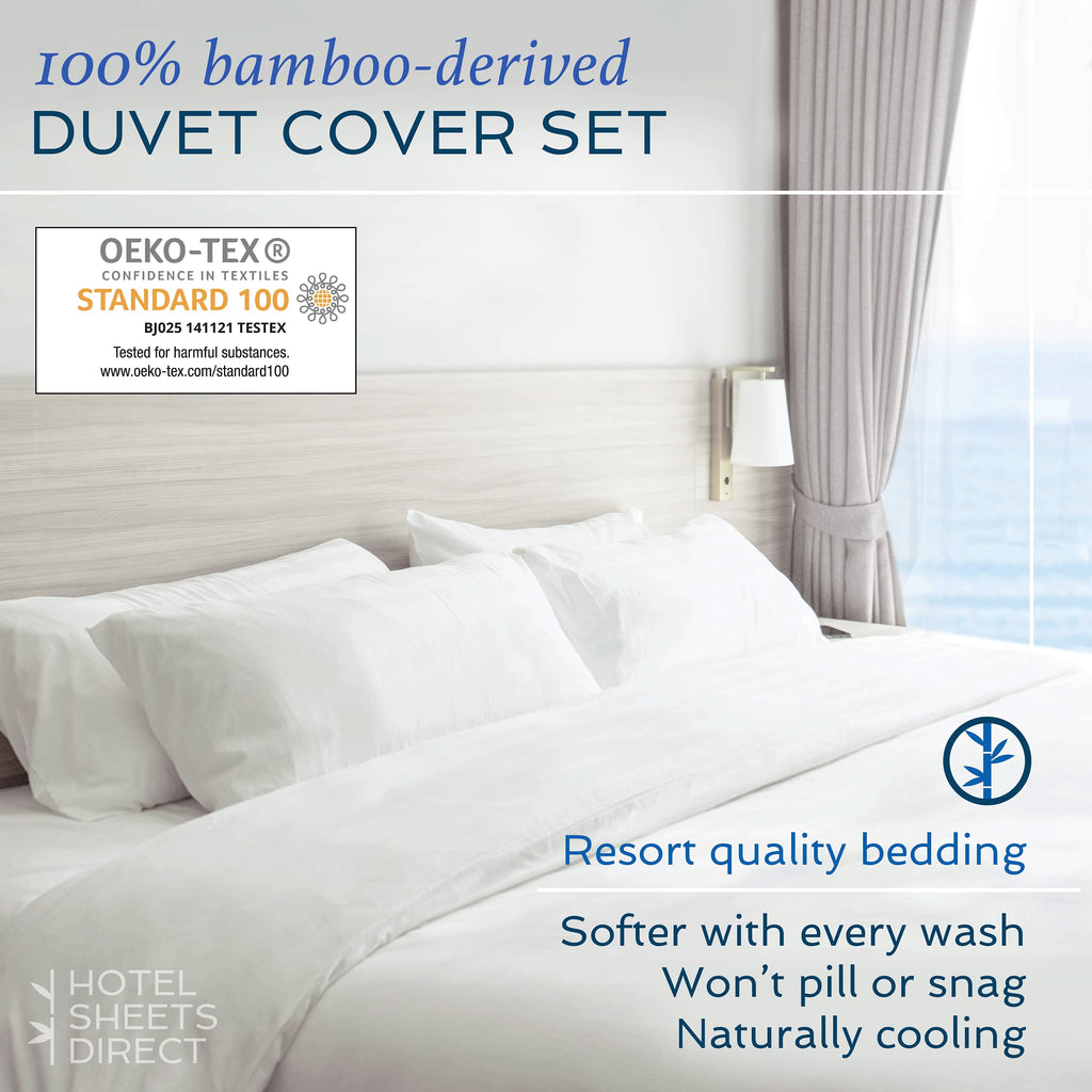 Duvet Cover Bed Linen Set, 3 -Piece Set, Grey