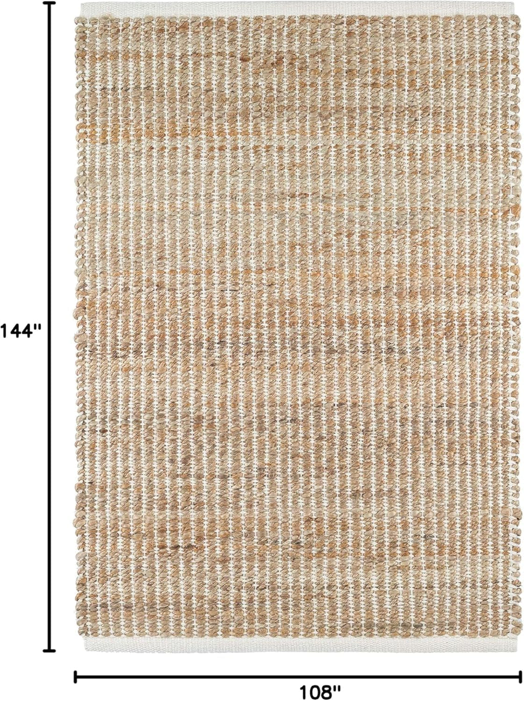 Jute Pulse Handwoven Natural Area Rug