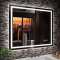 LED Mirror, 36"x30" with Front Light and Backlight