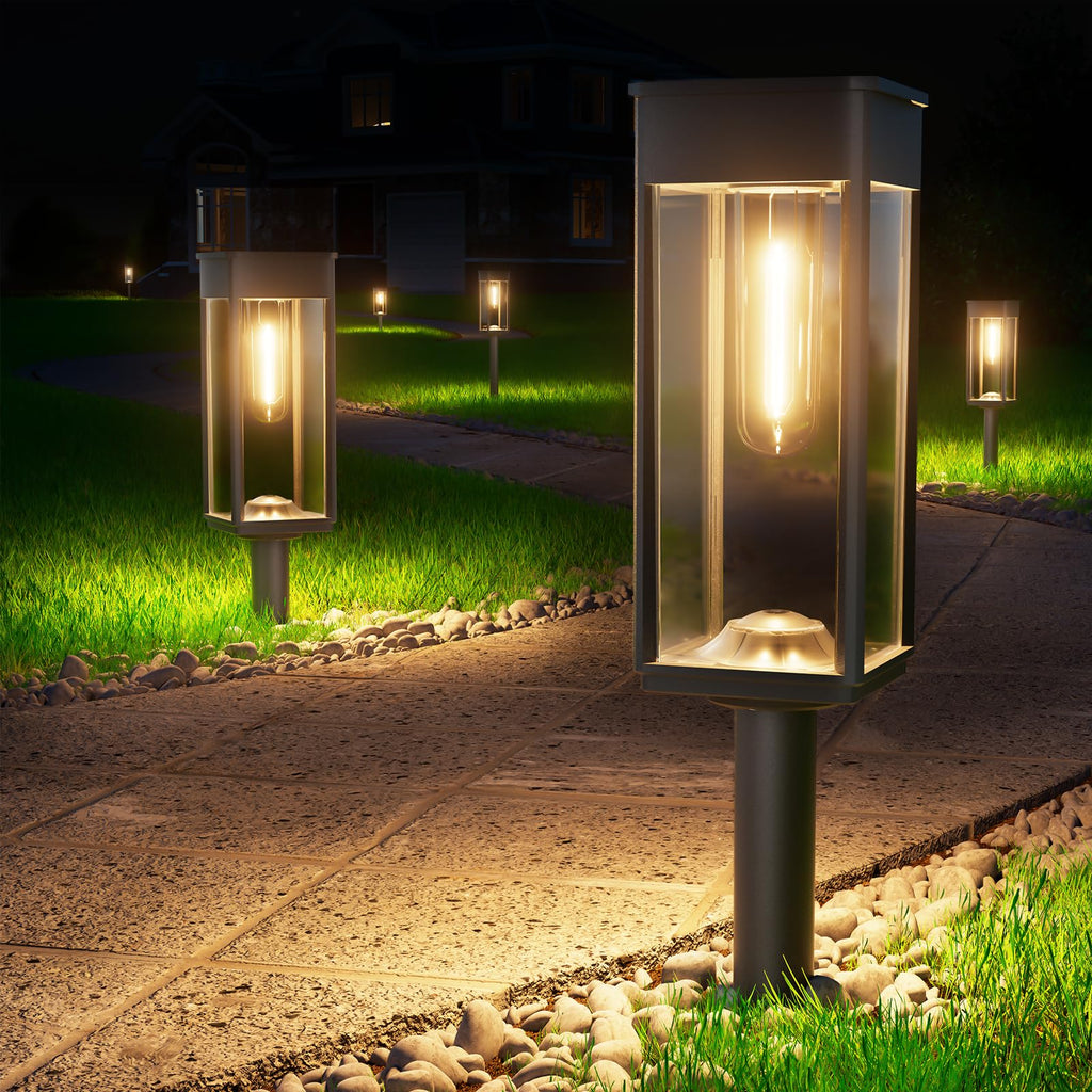 Driveway Solar Lights, 8 Pack, 3 Heights, Warm White, IP65