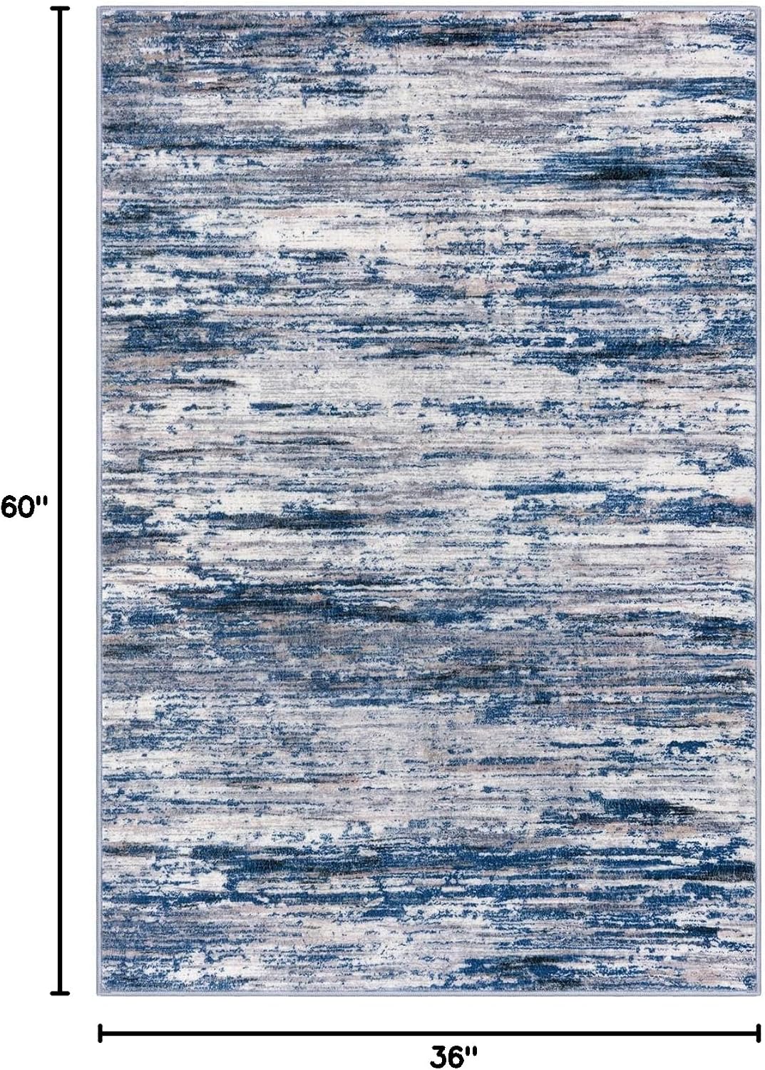 Washable Area Rug Non Slip Door Mat Indoor Bedside