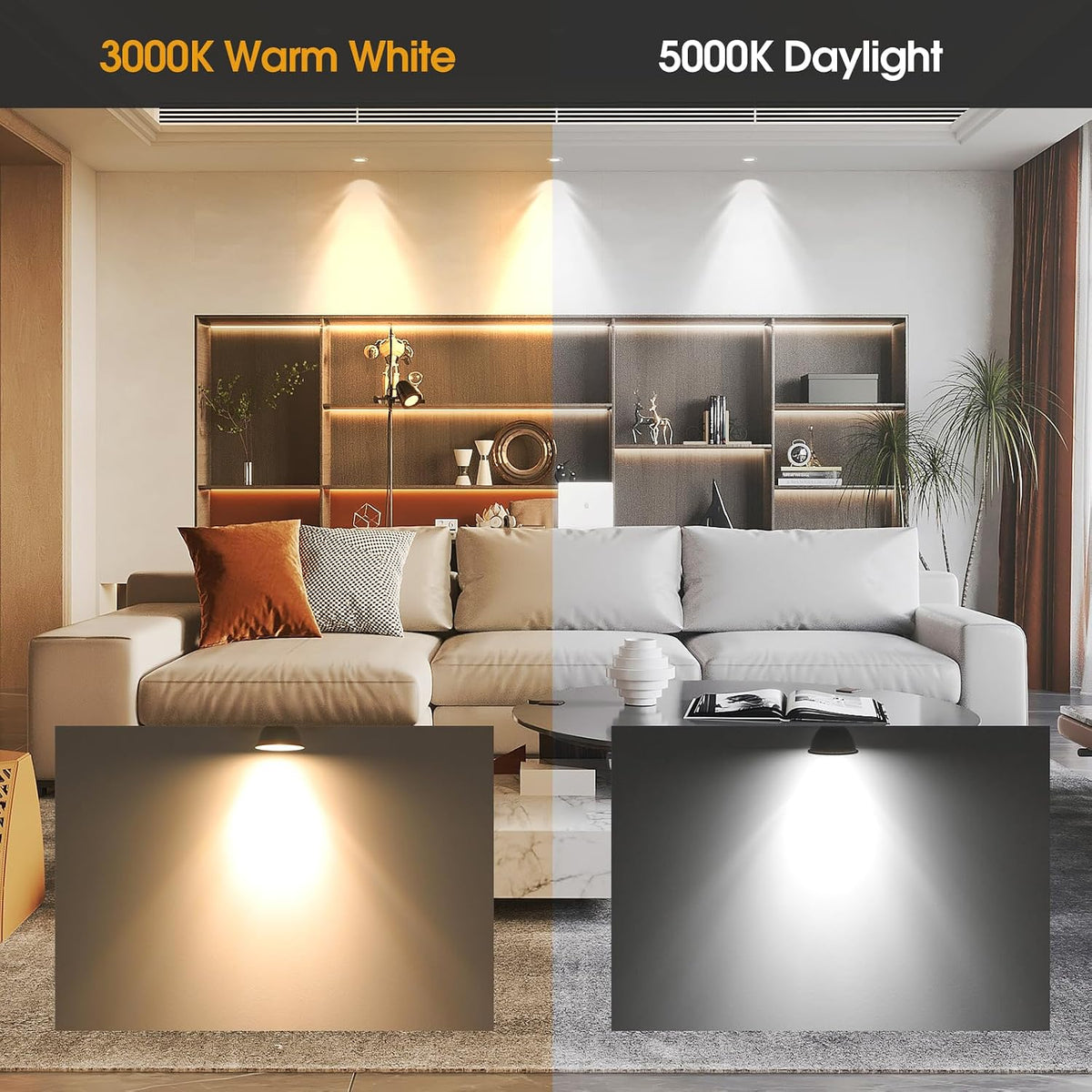 Energetic Dimmable MR16 5W 12V LED Light Bulb, 50W Halogen Equivalent, CRI 80+, GU5.3 Bi-Pin Base, 40 Degree Beam