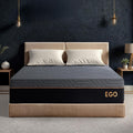 Queen 12" Copper Gel Memory Foam Mattress Pressure Relief Medium | Fiberglass Free, Back pain Relief, Graphene Tech