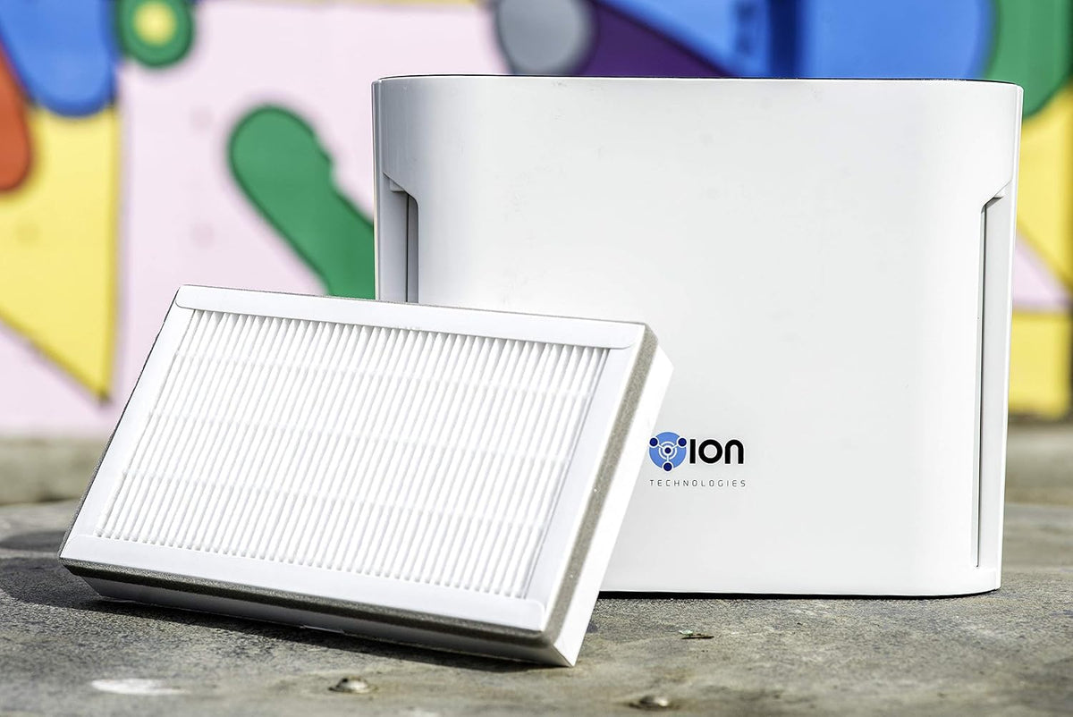 4-in-1 True HEPA Air Purifier 3 Speeds Plus UV-C Sanitizer (White)