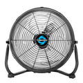 12 Inch Industrial Powerful Metal Floor Fan, 3-Speed High Velocity Cooling Floor Fan for Industrial, Commercial, and