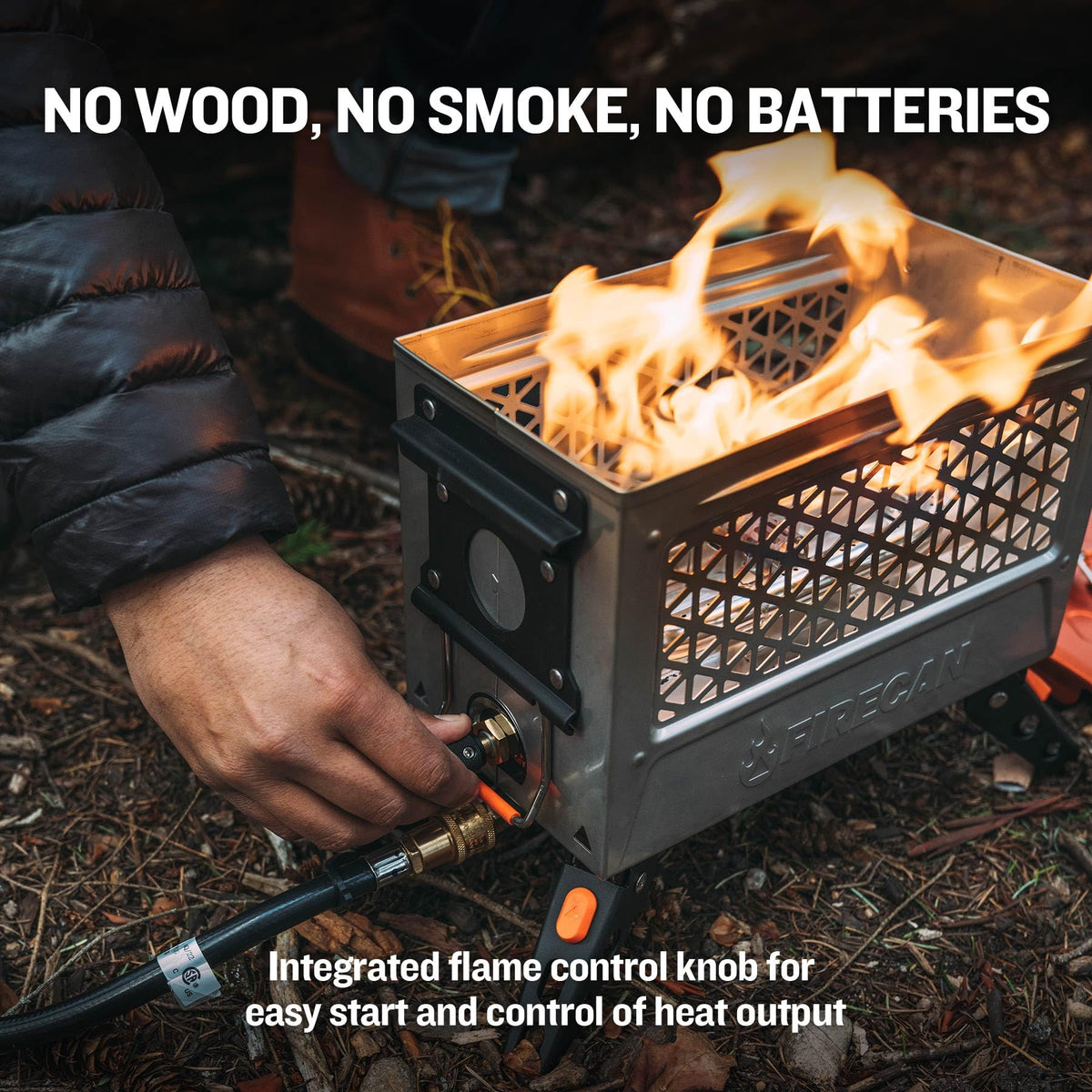 FireCan Elite High-Powered Portable Propane Fire Pit