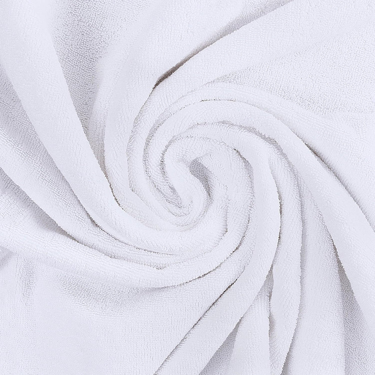 Jumbo Bath Sheets, 2 Pack, 35x70 in, 600 GSM Cotton, White | Extra Large Ring Spun Cotton Bath Sheets - Soft, Plush