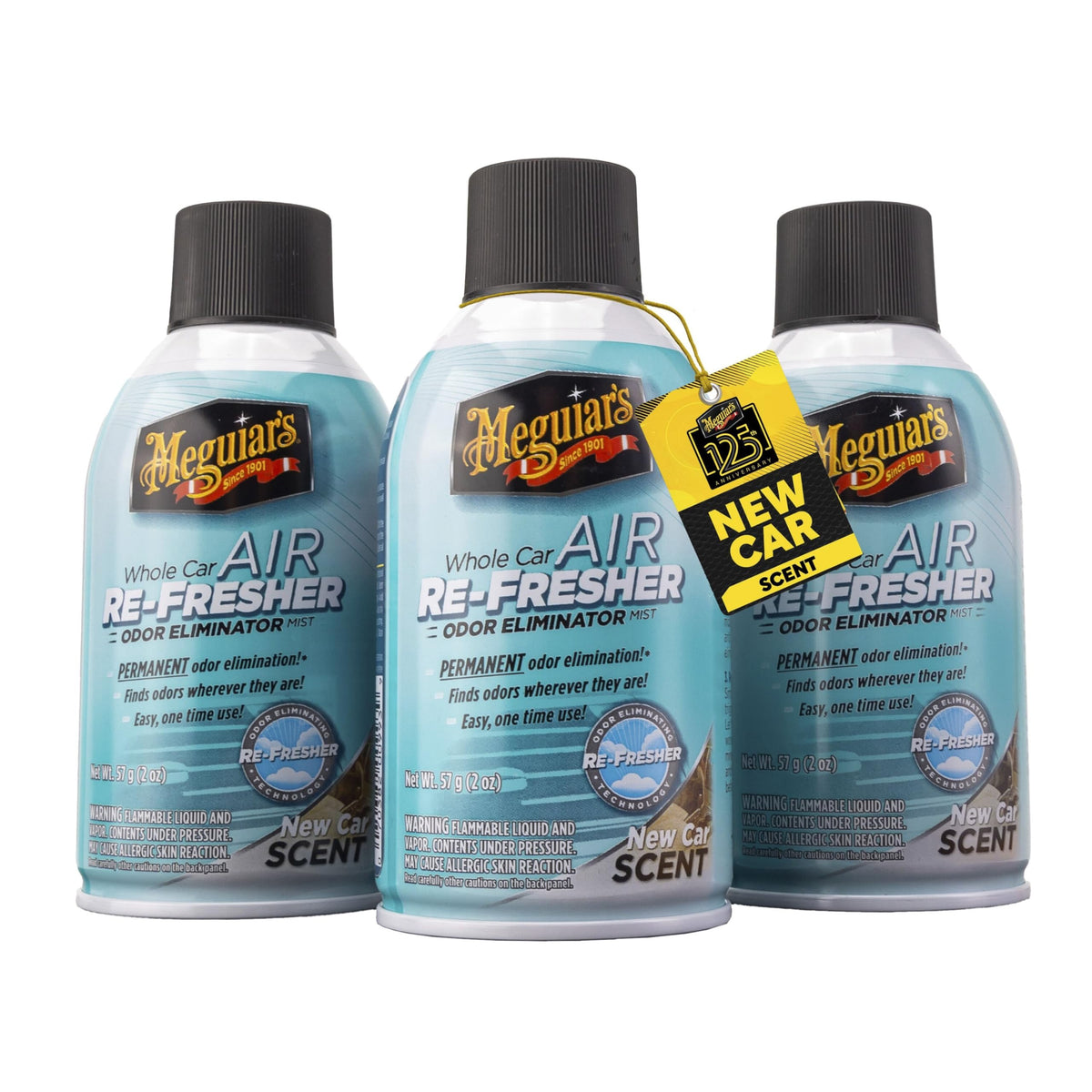 Whole Car Air Refresher Odor Fighting MIst, New Car Scent, 2 Oz