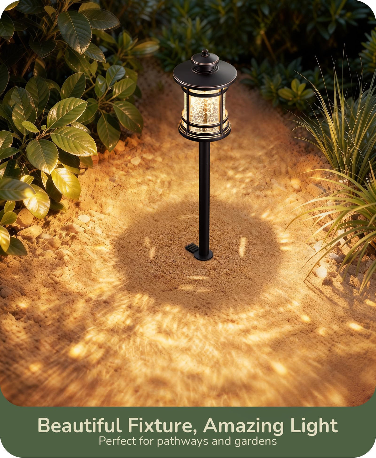 Low Voltage Pathway Lights Waterproof Landscape Path Lights 6 Pack