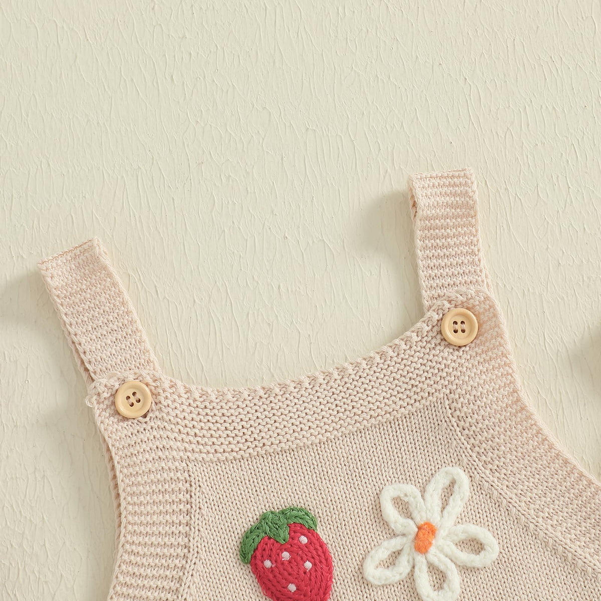 Baby Sweater Knit Romper Newborn Girl Strawberry Sweaters Bodysuit Overalls Fall Winter Clothes Knitted Outfit