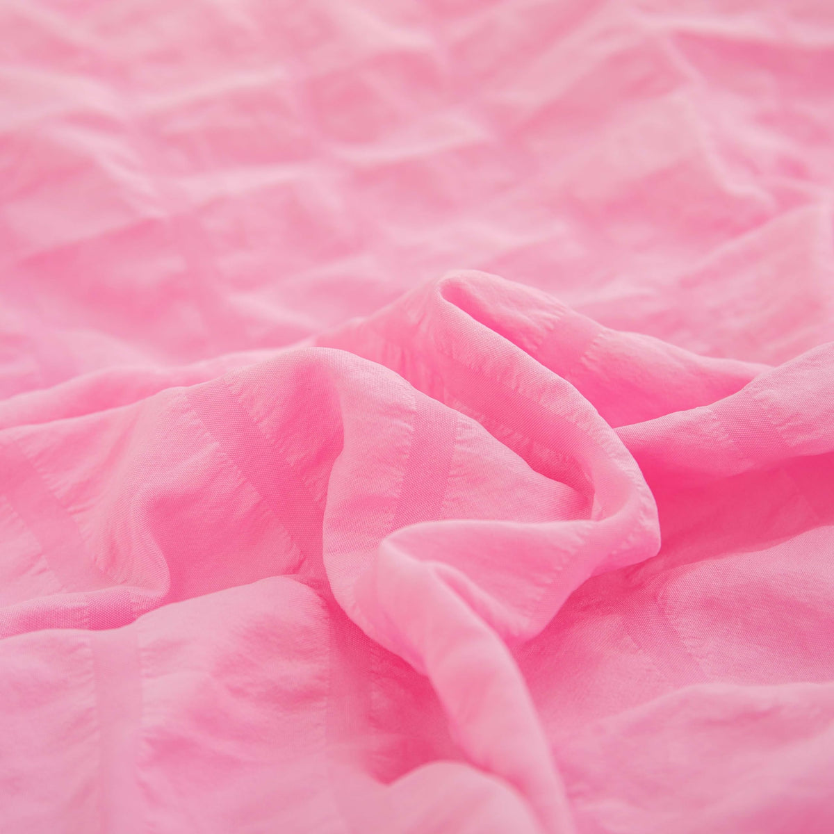 Bed in a Bag Pink Seersucker Comforter Set 5-Pieces Microfiber Lightweight Comforter All Season Bedding Sets