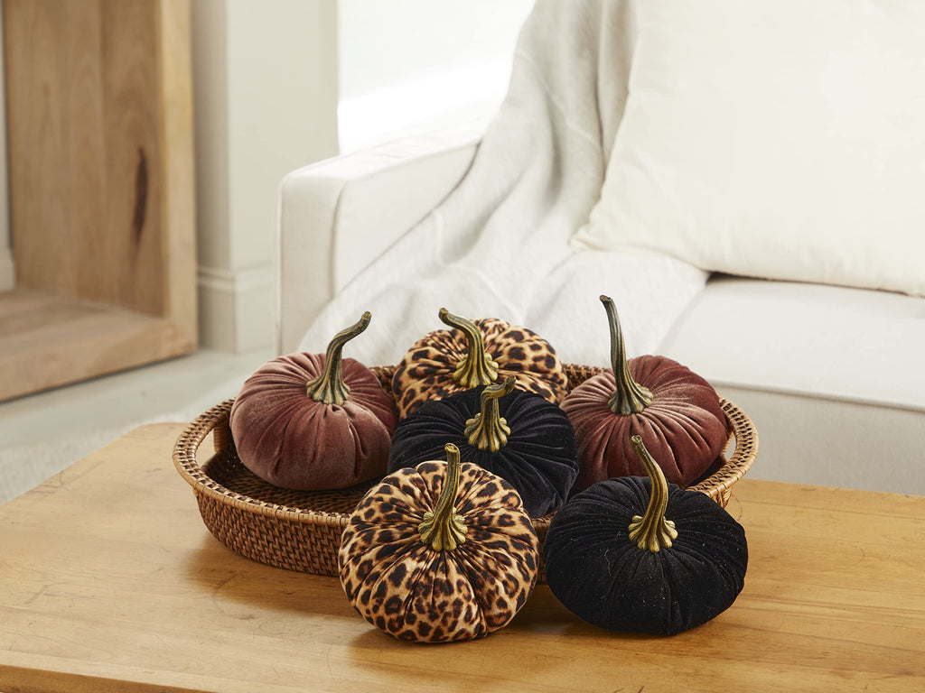 Leopard 6.25 inch Knit Pumpkin (Leopard)
