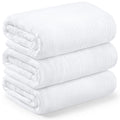 3pk Muslin Swaddle Blankets for Newborns Boys, Girls (Soft White, 47x47)