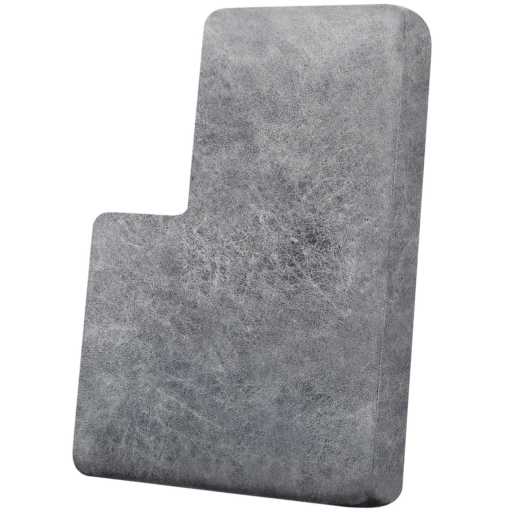 Sectional Couch Cushion Cover Leather-Look 1PC Stretch Chaise Seat Slipcover Individual Sectional Cushion Protector