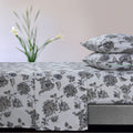 Extra Deep Pocket Flannel Sheet Set, Ayana Grey