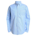 Toddler Boy's Long Sleeve Solid Button-Down Oxford Shirt Shirt, ox Blue, /3