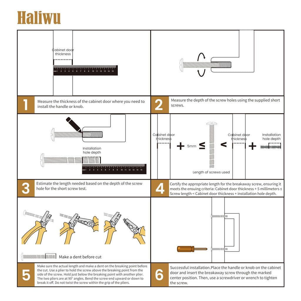 50 Pack 8-4/5in Gold Cabinet Handles Cabinet Handles