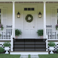 Retractable Baby Gate,Mesh Baby Gate or Mesh Dog Gate,34" Tall,Extends up to 100" Wide,Child Safety Gate for