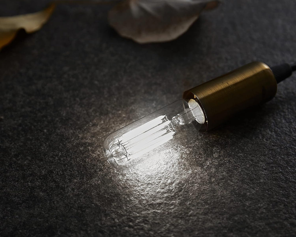 Dimmable T6 led Bulb Daylight White 4000K,6W Equal 60W led Chandelier Light Bulbs, E12 Base Small Edison Vintage Bulb
